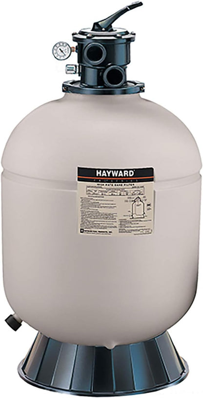 Hayward W3S210T Proseries Sand Filter, 20 In., Top-Mount for Above-Ground Swimming Pools