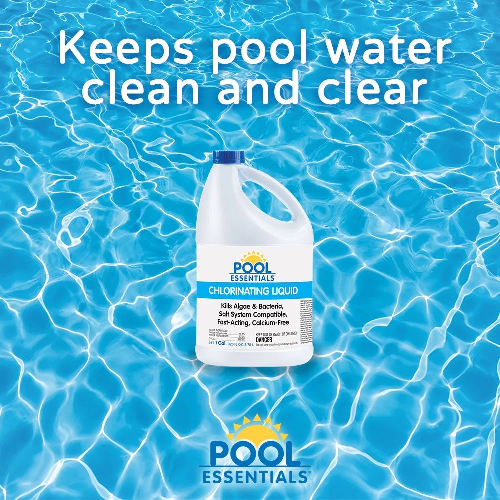 Chlorinating Liquid for Swimming Pools, 1 Gallon