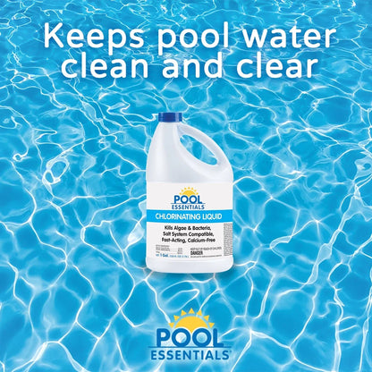 Chlorinating Liquid for Swimming Pools, 1 Gallon