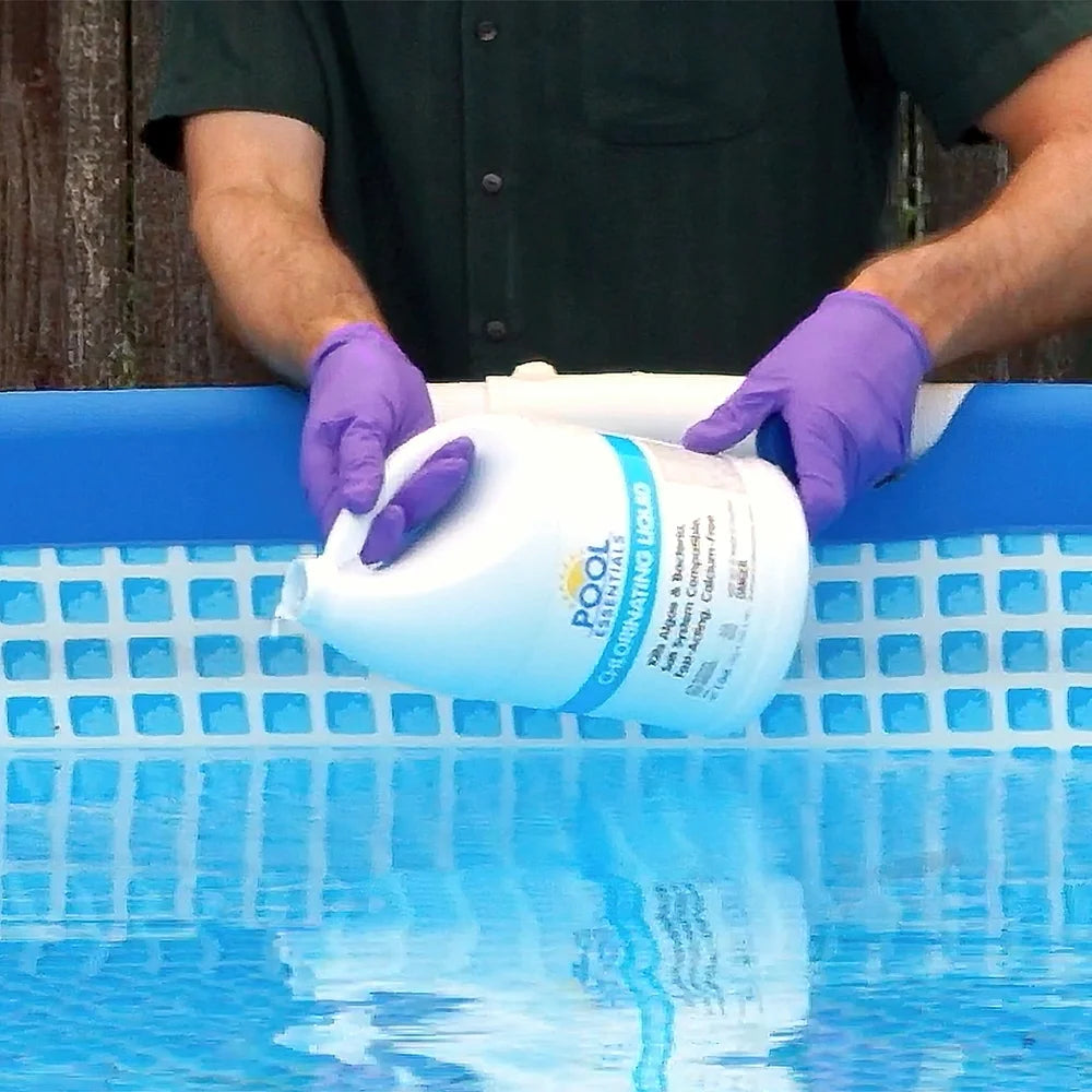 Chlorinating Liquid for Swimming Pools, 1 Gallon